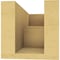 Ekena Millwork 4"W x 8"D x 4"H Wide Chapel Hill Rough Cedar Woodgrain TimberThane Corbel, Primed Tan CORUR04X08X04CHPRCPR - alternate 3